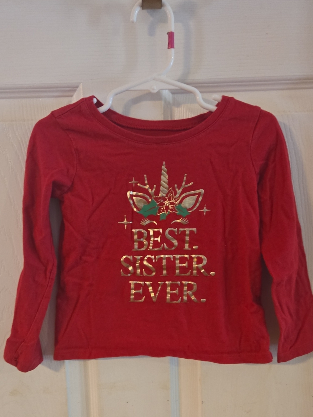 The Childrens Place Best Sister Ever Long-Sleeve Kids Top